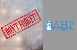 Reminder image with the words "Don't Forget" in large, red, bold font